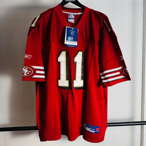 Men's Reebok San Francisco 49ers Alex Smith Jersey size 52